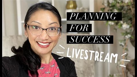 Planning For Success Livestream Chart Your Plan For Your Handmade