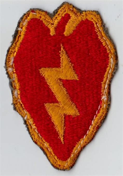 Wwii Ww2 Or Korean War Era Original Us Army 25th Infantry Division