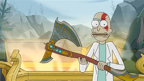 Rick Y Morty Promocionan A God Of War Ragnarok En Uno De Sus Episodios