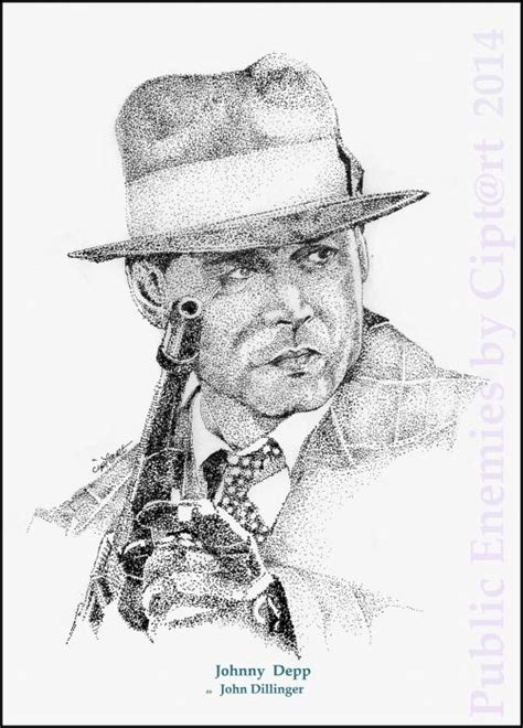 Dillinger's relatives have been pressing for the permit, saying an imposter is buried at crown hill dillinger's nephew michael thompson and another family member say they believe that the fbi. Johnny Depp by Cipta Stevano Gunawan {from Indonesia} ~ as ...