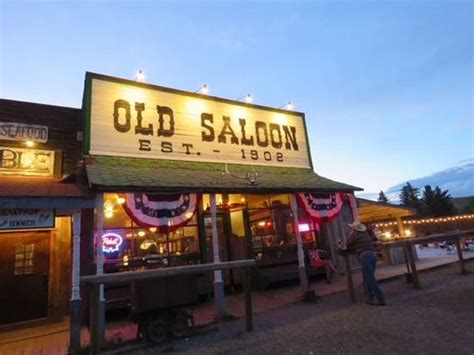 Old Western Saloon Outside