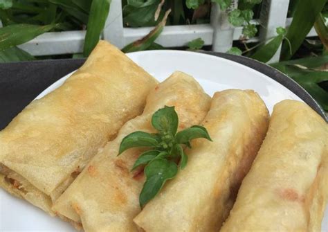 Isi dengan bahan isi secukupnya. Resep Lumpia Isi Tahu dan Sayuran oleh Rere Chan Pratama - Cookpad