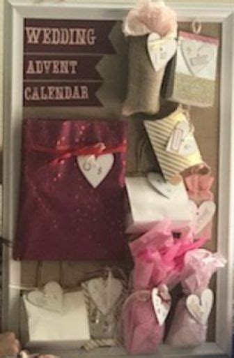 Think about it… weddings to some, are just as big of a deal as christmas morning (except with a ton more presents). Bridal Shower Gift: Wedding Advent Calendar | Bridal ...