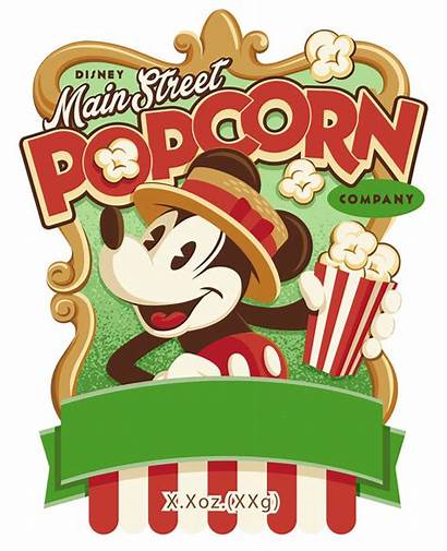 Popcorn Disney Street Parks Flavors Fresh Mickey