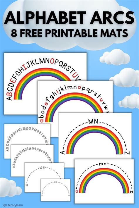 Alphabet Arc 8 Free Printable Mats And How To Use Them 2024