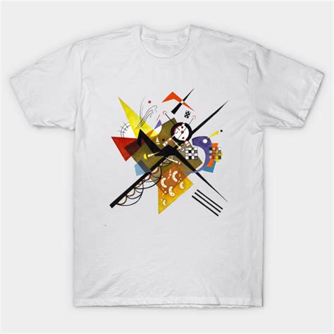 Wassily kandinsky's on white ii expresses a clever combination of the two main colors in the picture: On White II, 1923 - Wassily Kandinsky - Patterns - T-Shirt ...