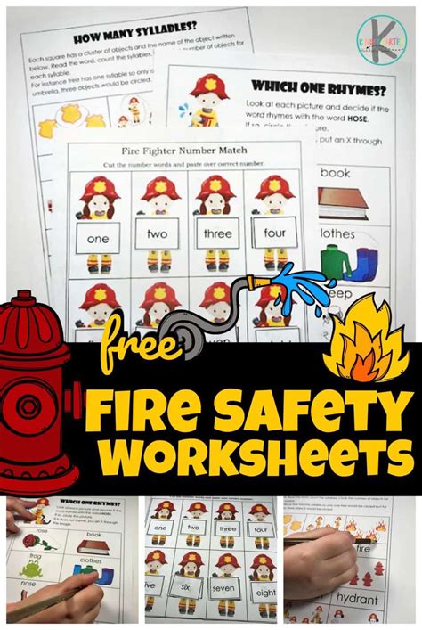Free Printable Fire Safety Worksheets Pdf