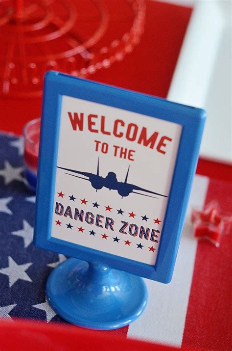 Top Gun Inspired Welcome To The Danger Zone Etsy