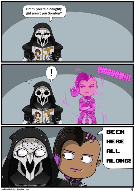 Overwatch Comic Based On An Inside Joke About Sombra Me And My Friends
