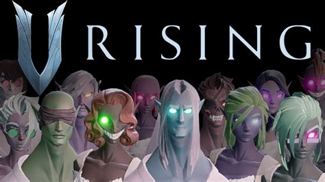 All Character Creation Options In V Rising Inc Dlc Youtube