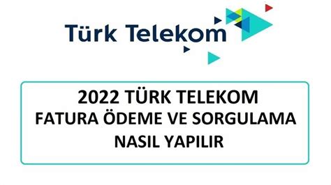 T Rk Telekom Fatura Deme T Rk Telekom Fatura Sorgulama