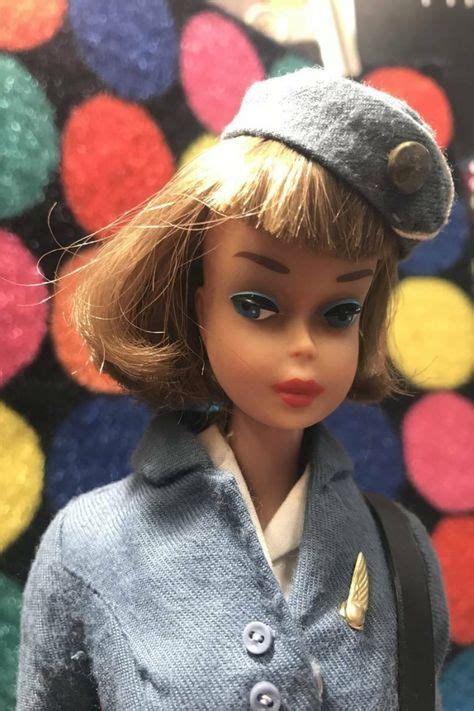 Vintage 1966 Barbie Doll American Girl Stewardess ＃1678 Very Rare