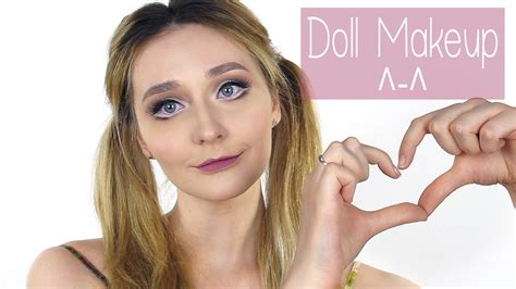 Кукольный макияж Макияж Куклы Doll Makeup Tutorial Youtube