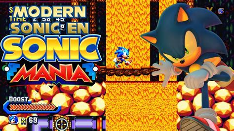 Sonic Mania Mods ¡el Mejor Mod De Sonic Mania Youtube