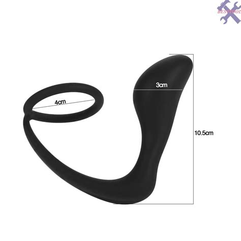 Ttoo Mens Orgasm Prostate Massager Silicone Butt Plug Anal Male Cock