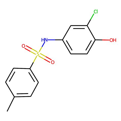 4234 0541 — Chemdiv Screening Compound N 3 Chloro 4 Hydroxyphenyl 4