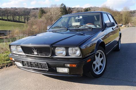 Maserati V The Maserati Biturbo Was A Group Of Executive Grand Tourers Manufactured By