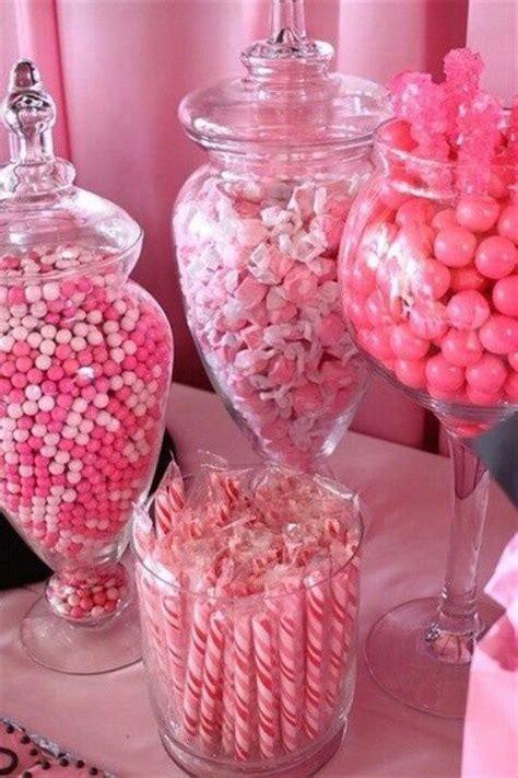 Pin By Sabrina On Pink Pink Candy Pink Bridal Shower Pink Foods