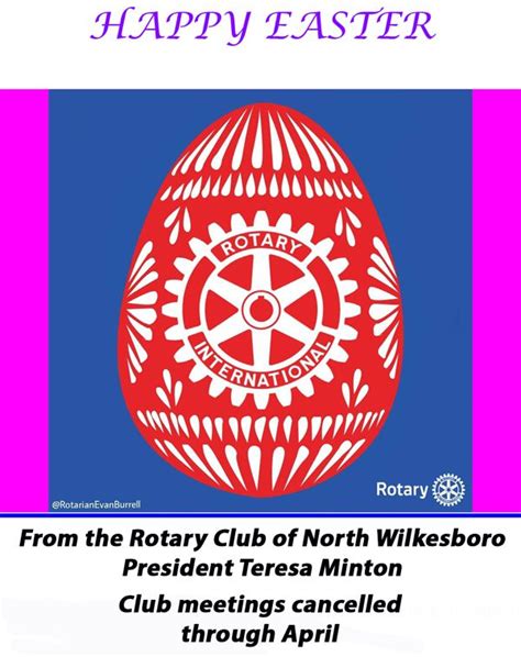 Happy Easter From The Rotary