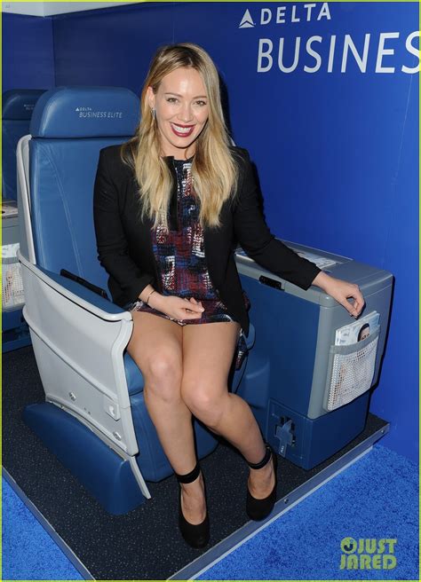 Hilary Duff And Julianne Hough Delta Airlines Pre Grammy Party Photo