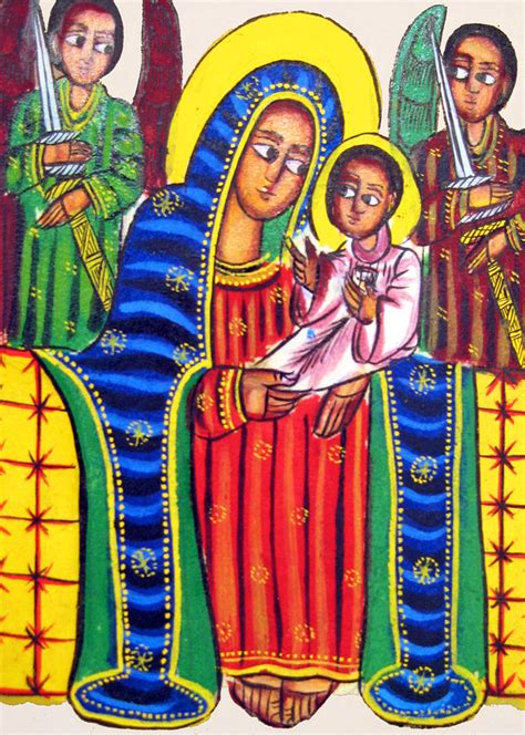 Ethiopian Mary And Jesus Photograph By Munir Alawi Pixels