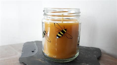 Stunning Handmade Candles Beeswax Bee Candles Recycled Etsy