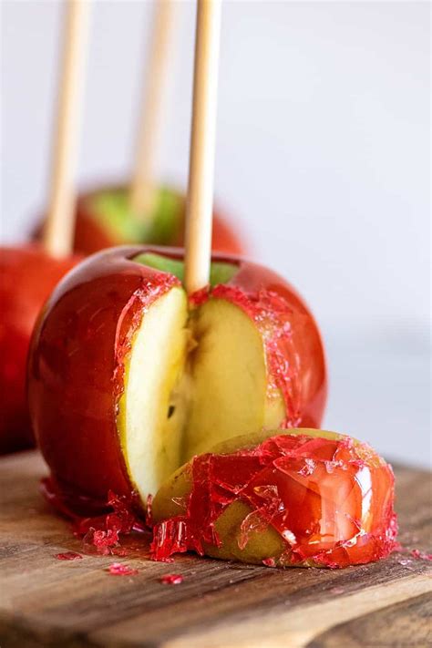 Easy Homemade Candy Apples Southern Plate