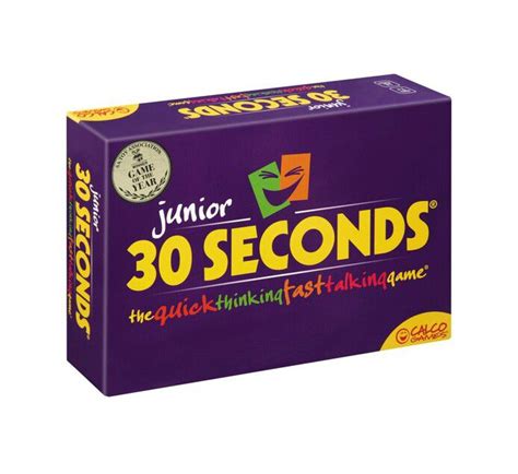 30 Seconds Junior Afrikaans Board Game Shop Today Get It Tomorrow