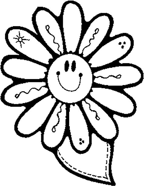 Flower Coloring Page For Toddlers 192 Amazing Svg File