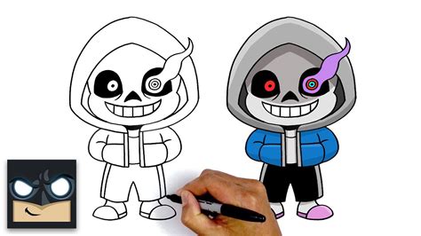 How To Draw Dust Sans Dusttale