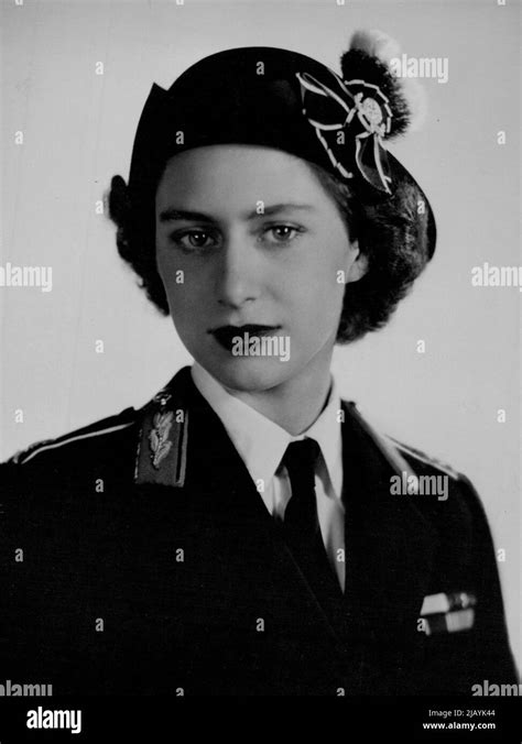 A New Portrait Of H R H The Princess Margaret Wearing St John Ambulance Uniform June 21