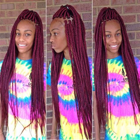 Check spelling or type a new query. 30 Awe-Inspiring Red Box Braids Hairstyles You Will Love!