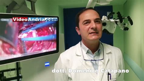 Andria Domenico Catapano è il nuovo direttore della UOC Neurochirurgia