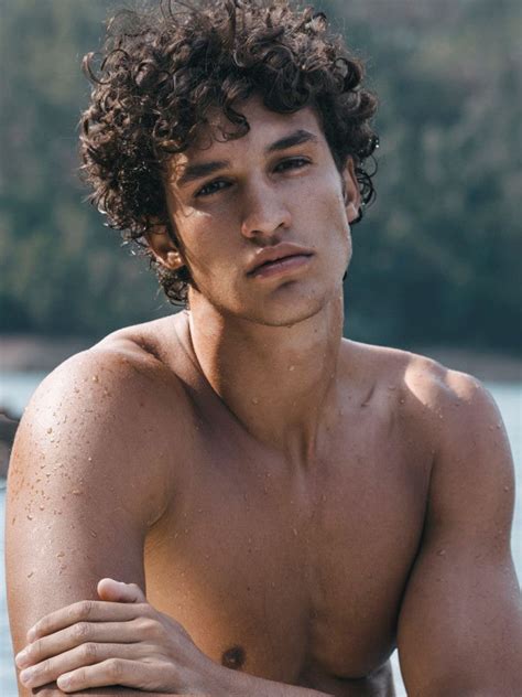 Francisco Henriques Uno Models Barcelona Madrid Men Haircut Curly Hair Curly Hair Cuts