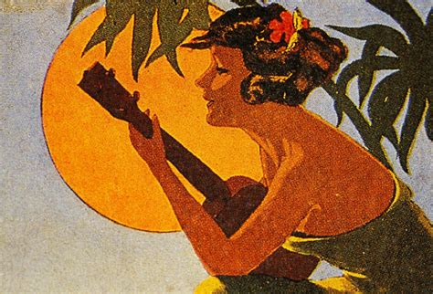 Vintage Hawaiian Art Painting By Hawaiian Legacy Archive Printscapes