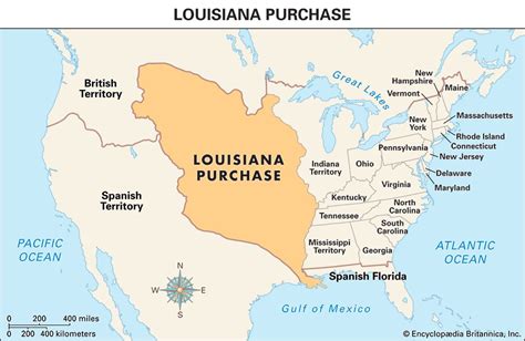 Louisiana Purchase Definition Date Cost History Map States