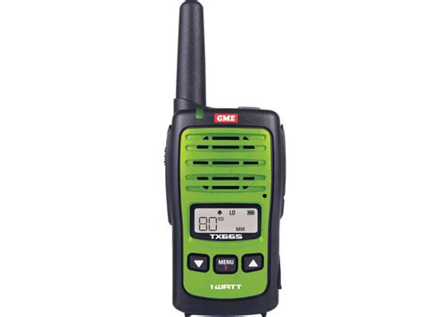 Latest gme news from our partners. GME TX665 1 WATT 80 CHANNEL UHF HANDHELD RUGGED RADIO G
