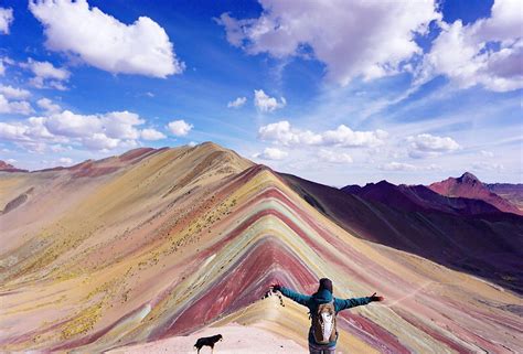 Tourists Flocking To Perus Newfound Rainbow Mountain