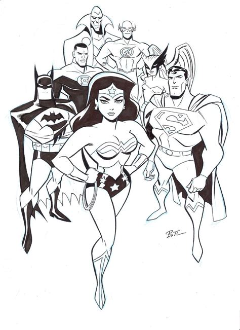 Cooketimm “ Justice League By Bruce Timm ” Bruce Timm Comic Book