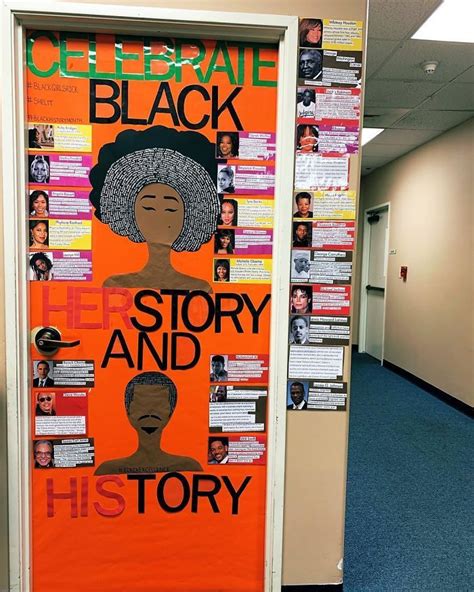 25 Awesome Teachers That Decorated Their Classroom Doors For Black