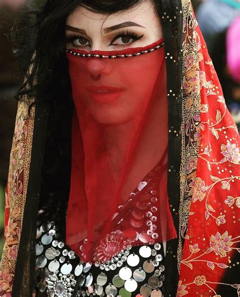 Arabic Harem Girl Face Veil 1001 Nights Damesmode