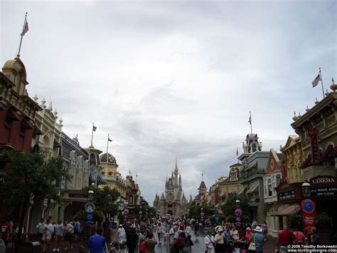 Magic Kingdom Main Street Wallpapers On Wallpaperdog