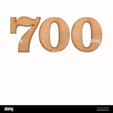 Number 700 Cut Out Stock Images And Pictures Alamy