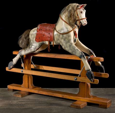 Antique Rocking Horse Value Identification And Price Guides