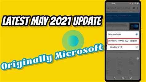How To Download Windows 10 May 2021 21h1 Latest Official Update