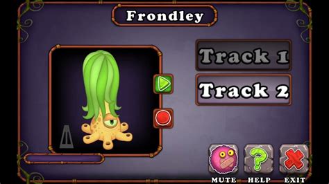 Frondley Gday My Singing Monsters Youtube