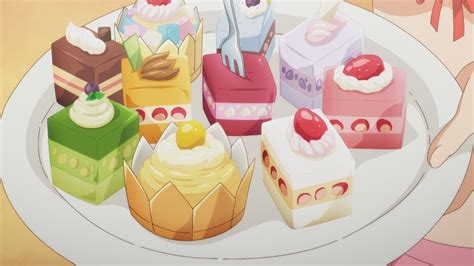 Anime Food Anime Cake Japanese Food Illustration Cute Food Art
