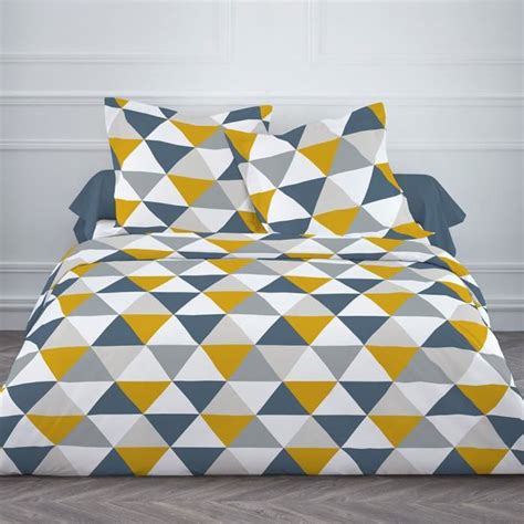 Housses de couette jaunes dans les ventes privées westwing. Housse de couette 220x240cm Graphique Skandi avec 2 taies ...