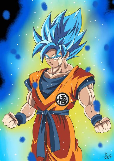 Son Goku Super Saiyan Blue By Deriavis Dragon Ball Super Manga Anime Dragon Ball Super