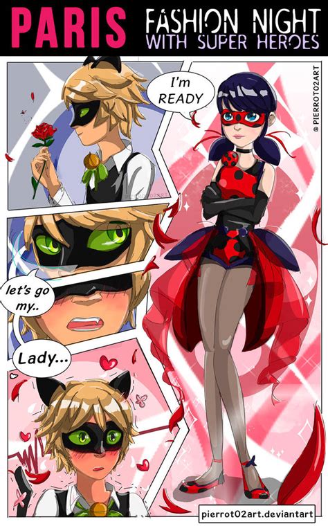 Ladybug X Chatnoir By Pierrot02art On Deviantart